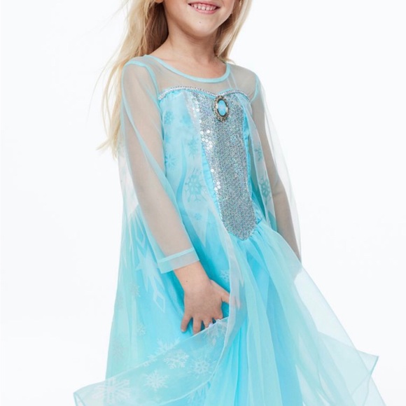 H&M Disney Elsa Frozen Dress Costume - Picture 1 of 6